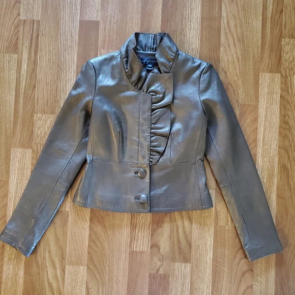 ❤️ Begatelle leather jacket - Picture 4 of 10